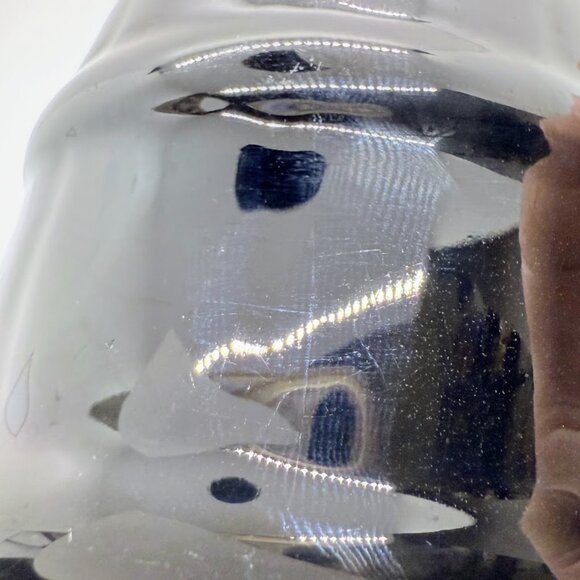 Vintage Van Briggle Pottery Cobalt Blue Drip Black Glaze Barrel Mug Coffee Cup - Picture 9 of 14